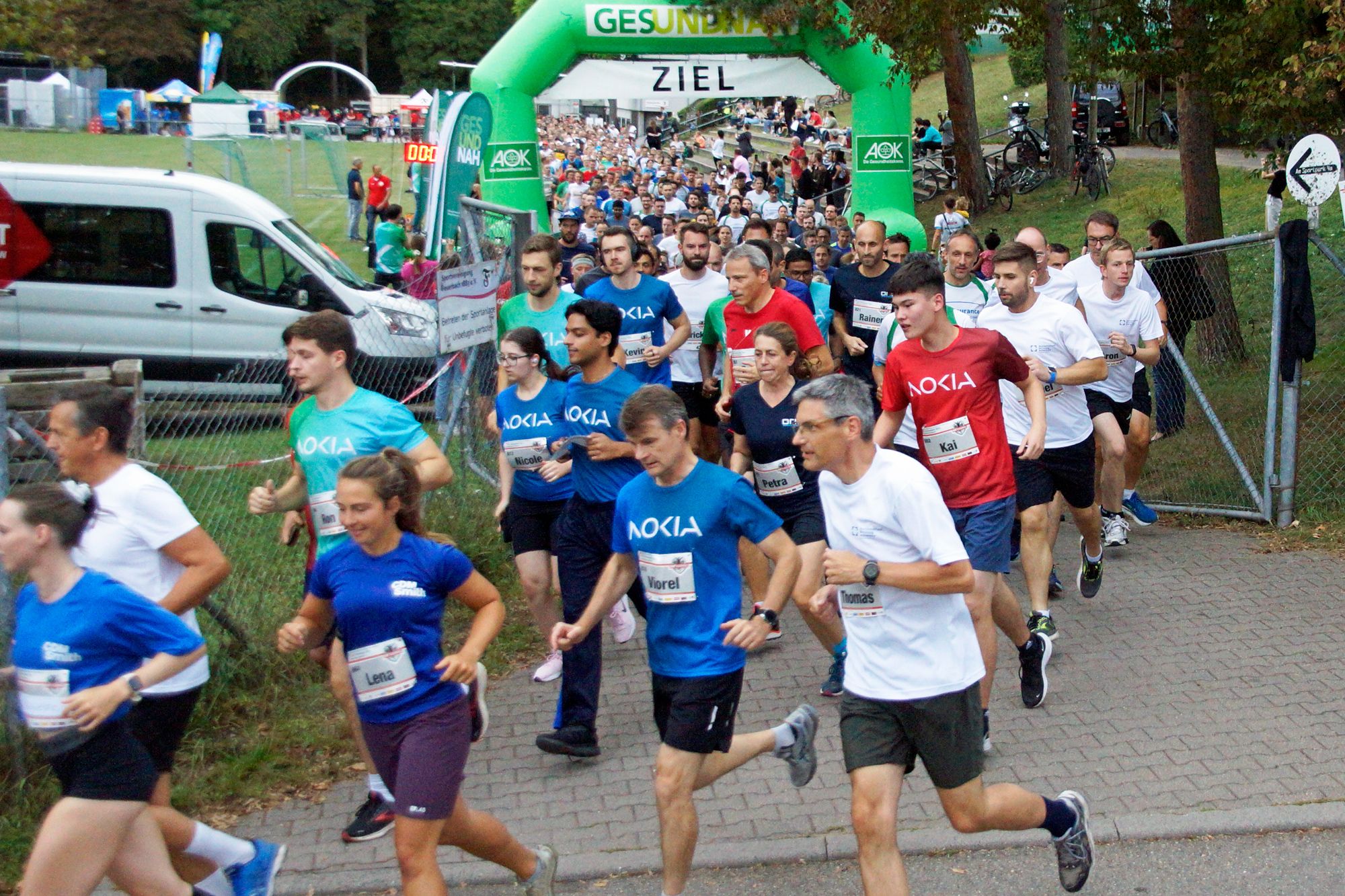 6. AOK Firmenlauf Feuerbach